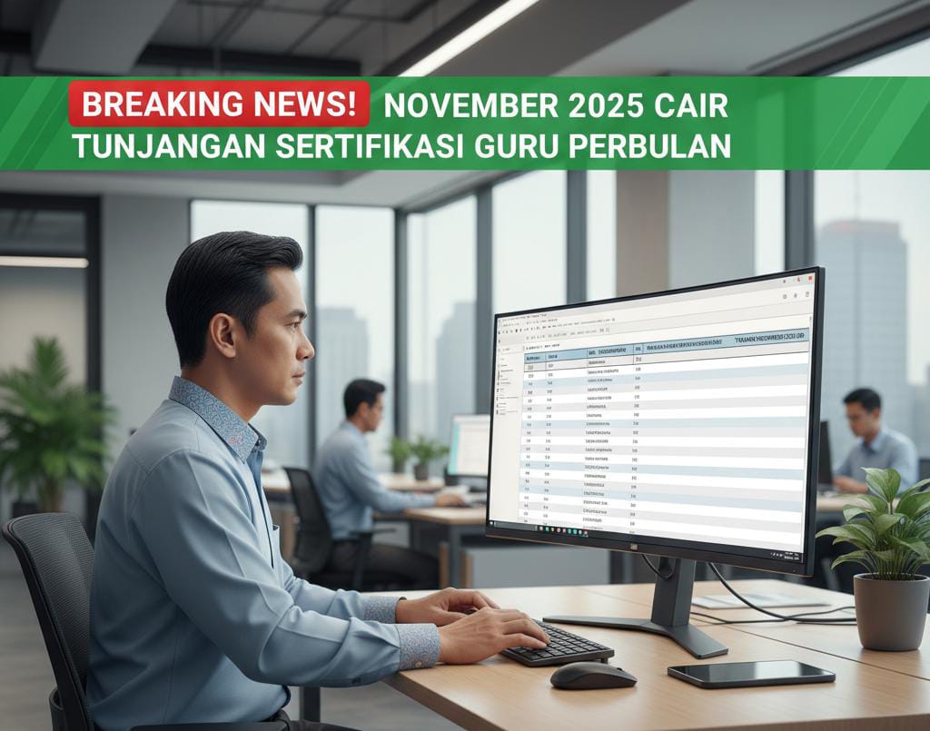 Resmi! Pencairan TPG TW4 Mulai Masuk di Puluhan Daerah: Daftar Lengkap Guru yang Sudah Terima Tunjangan