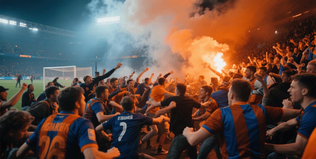 Lihat 10 Derby Terpanas Sepak Bola Indonesia, dari Super Derby Jatim Persebaya vs Arema yang berujung Tragedi Kanjuruhan.
