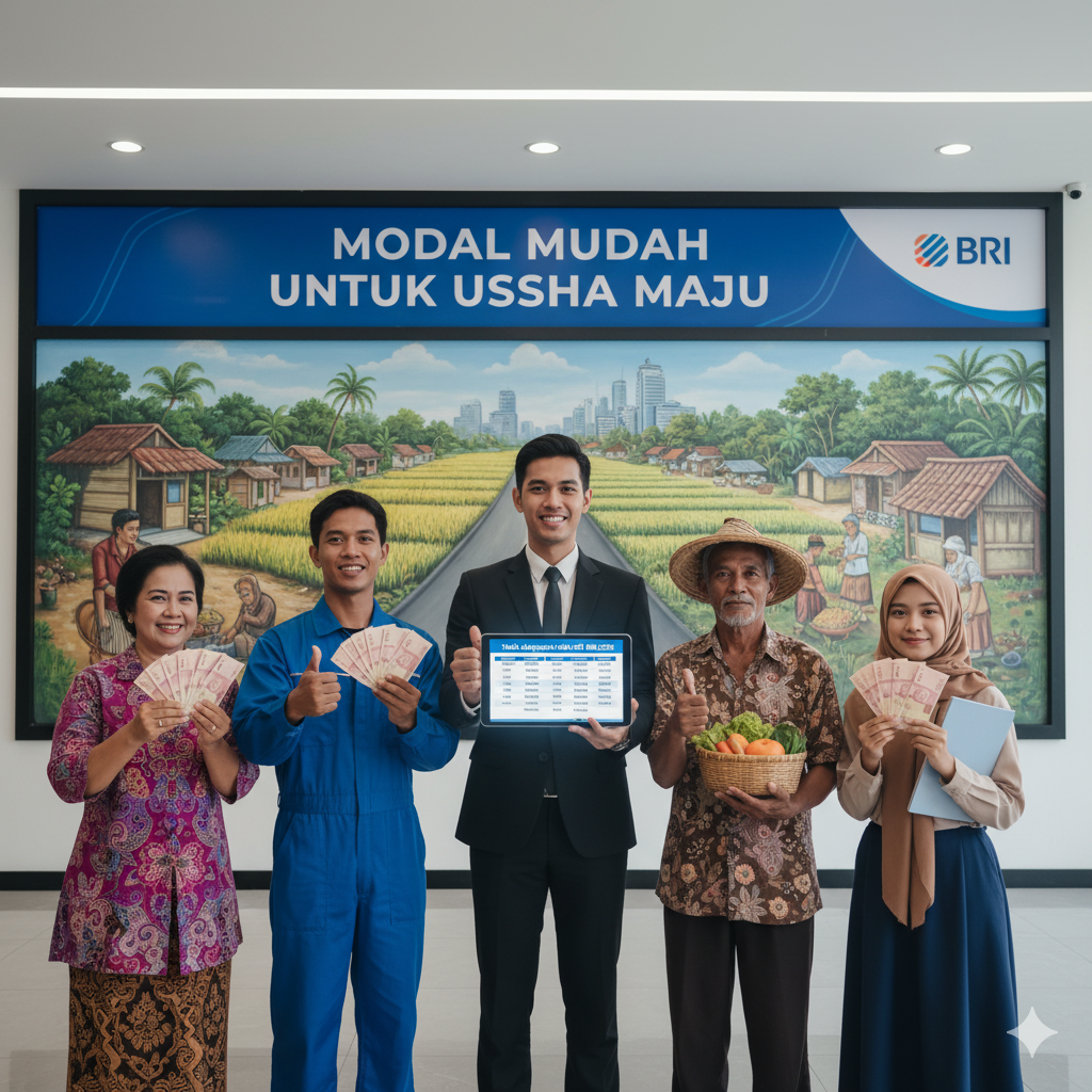 Cek Tabel Angsuran KUR BRI 2025 terbaru.