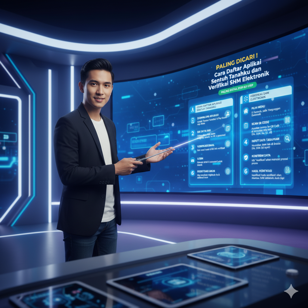 Full Tutorial Aplikasi Sentuh Tanahku: Cara Akses Info Sertifikat Tanah, Plot Bidang, hingga Verifikasi NIK