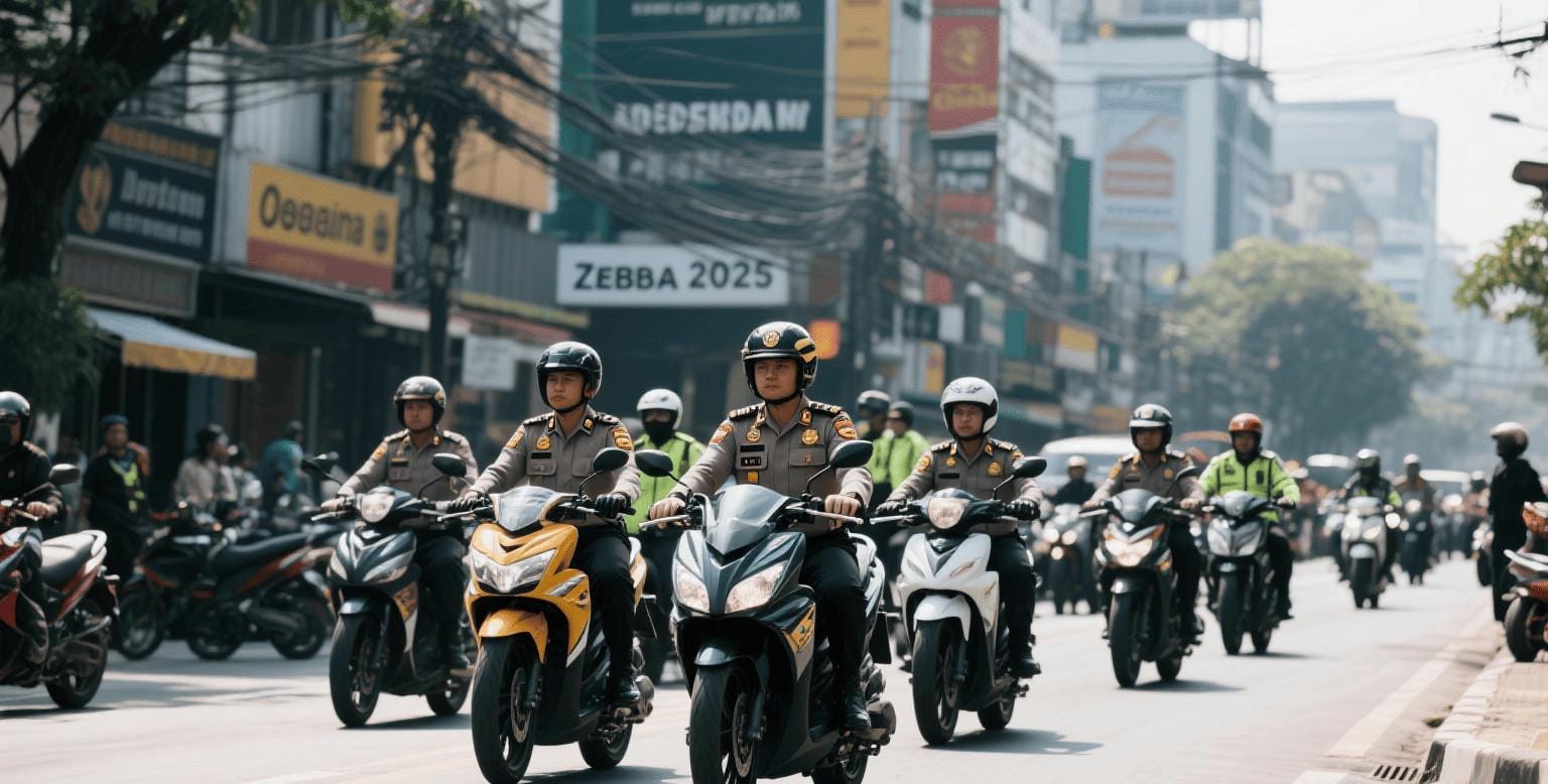 Operasi Zebra 2025 digelar serentak 17-30 November. Inilah 8 sasaran utama pelanggaran, mulai dari helm hingga penggunaan ponsel.