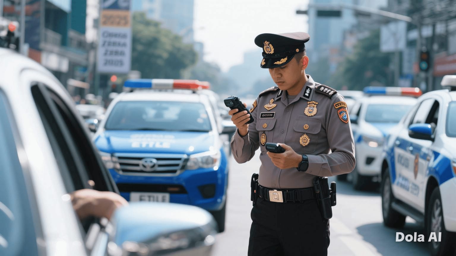 Operasi Zebra 2025 Korlantas Polri digelar 17-30 November fokus menekan kecelakaan. Korlantas terapkan ETLE handheld.