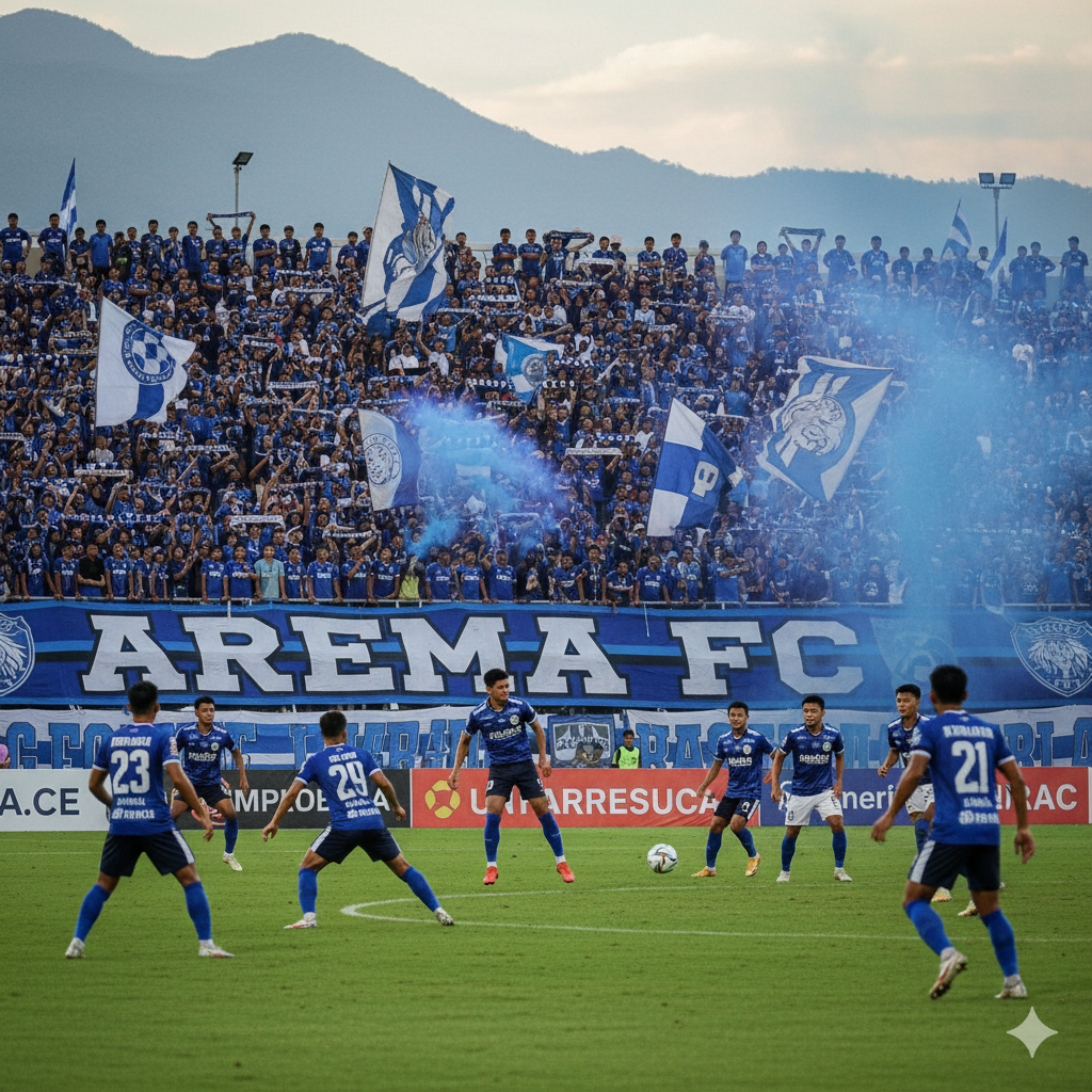 Aremania Tuntut Logo Singa Bertindik Jelang Derby: Identitas Arema Dipertaruhkan, Marsilio Balik & Dua Mesin Umpan Menggila