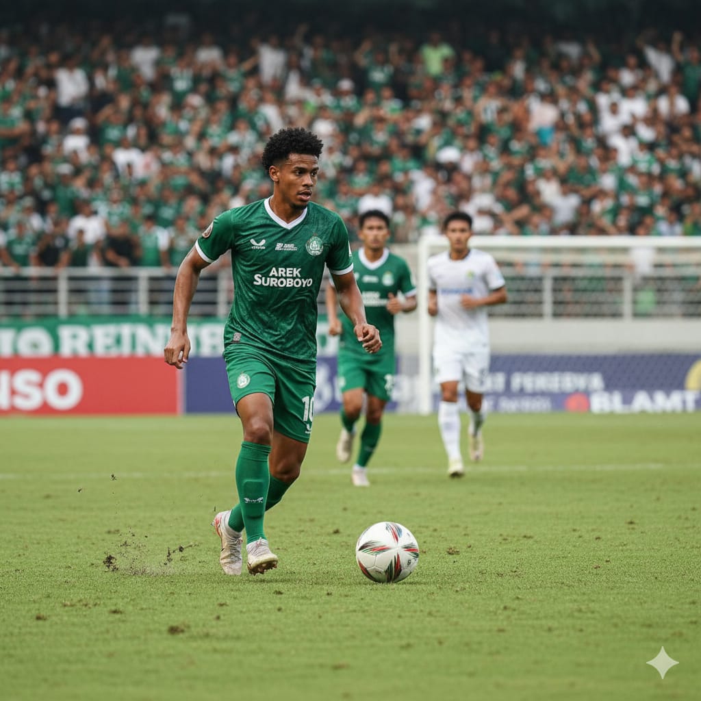 Persebaya Goyang! Duet Edu Perez&ndash;Uston Disorot, Dua Bintang Cedera Jelang Derby Kontra Arema
