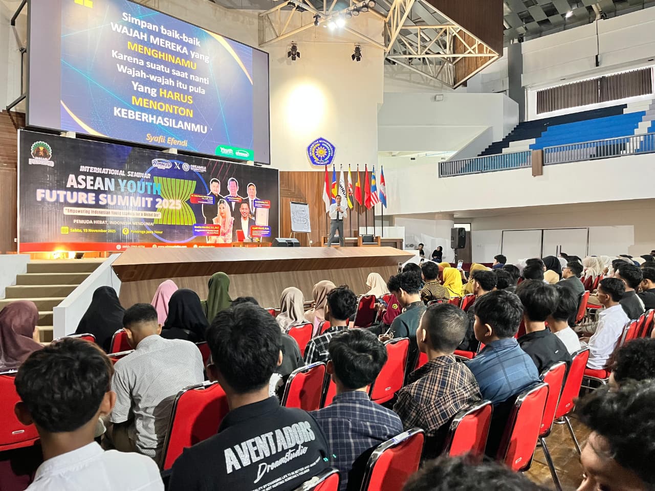 Dreamile International menggelar acara bertema Empowering Indonesian Young Leaders for a Global Era, pada sabtu (15/11).