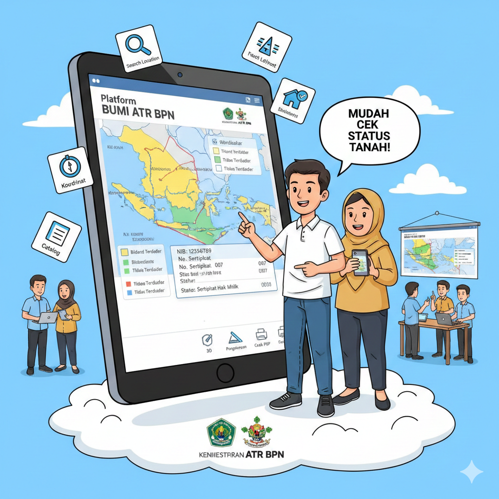 Cara Pakai Bumi ATR BPN untuk Cek Status Tanah: Fitur Lengkap yang Jarang Diketahui Warga