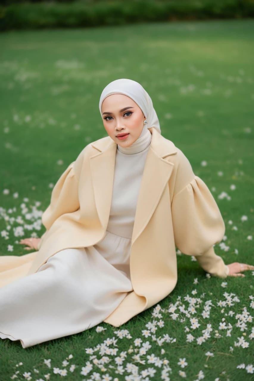 ULET: Pressy Greswary Gery Syahputri bermimpi membuka cabang toko fashion untuk mengembangkan bisnisnya.