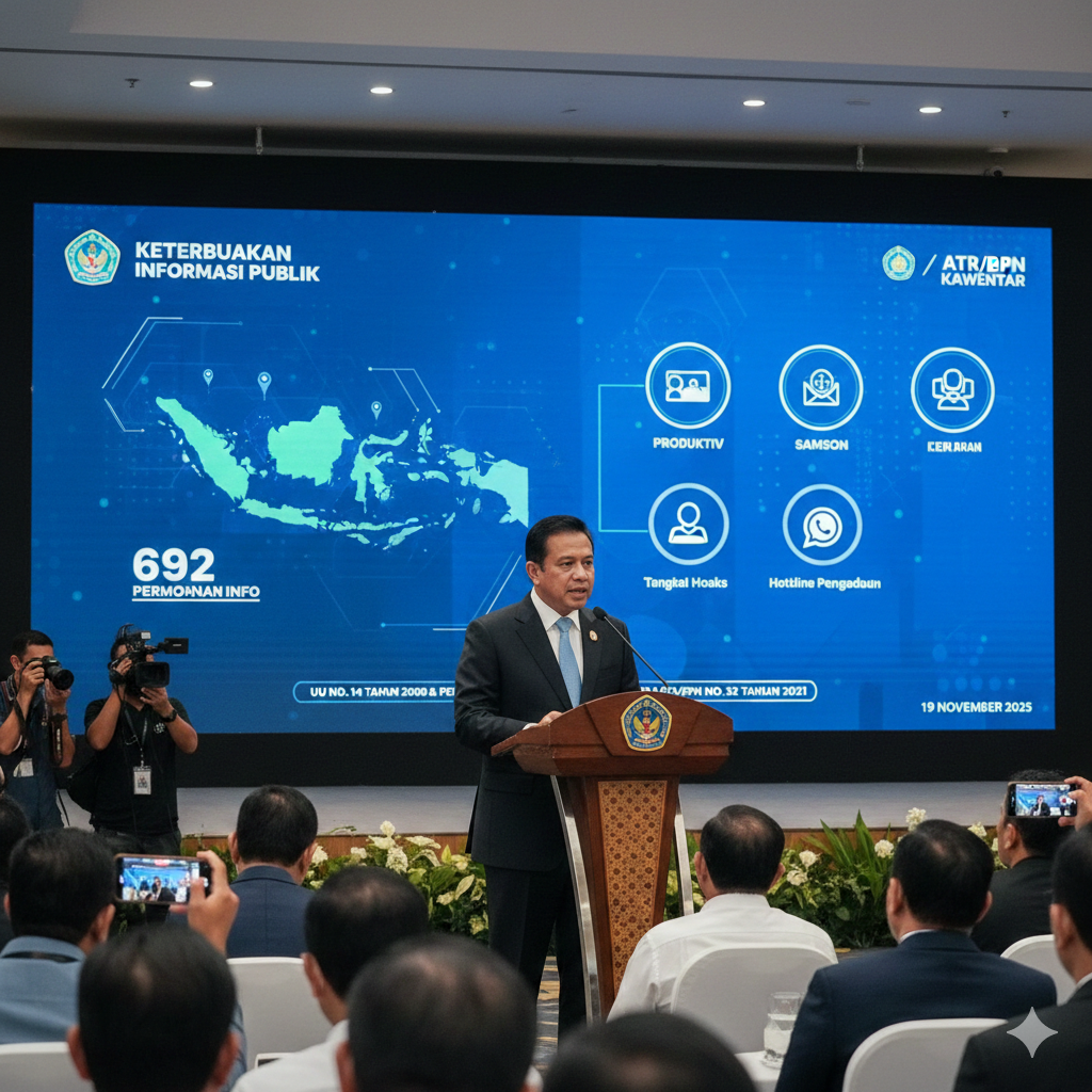PPID ATR/BPN Proaktif Sajikan Konten Informasi Digital kepada Publik