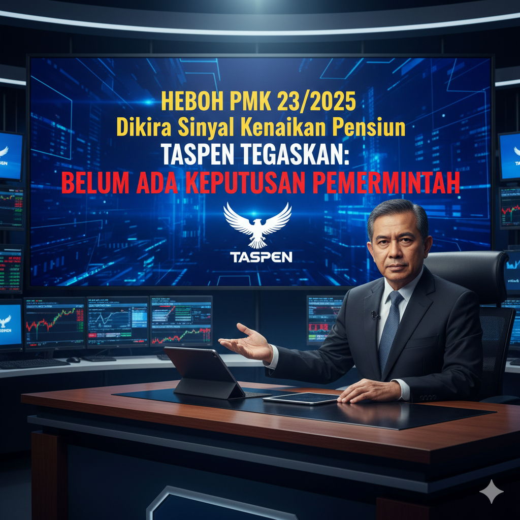 Heboh PMK 23/2025 Dikira Sinyal Kenaikan Pensiun, TASPEN Tegaskan: Belum Ada Keputusan Pemerintah