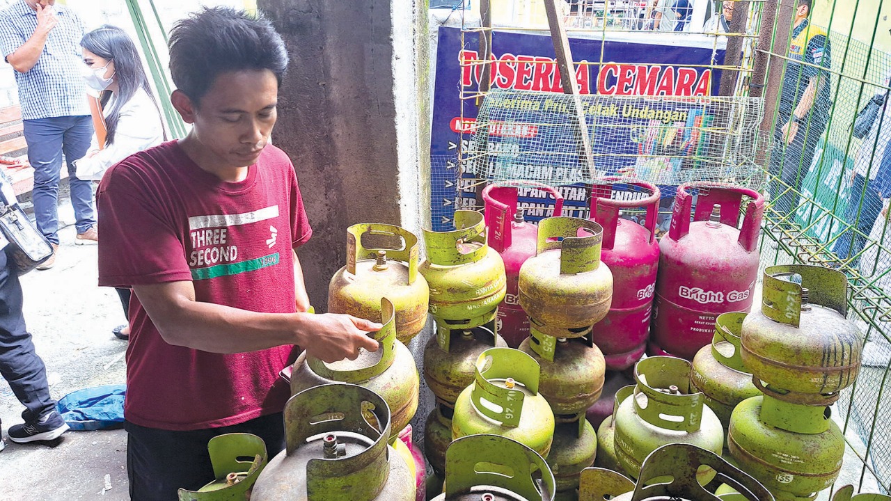 Pangkalan Gas Melon di Srengat Keluhkan Kekurangan Stok, Ini Penyebabnya