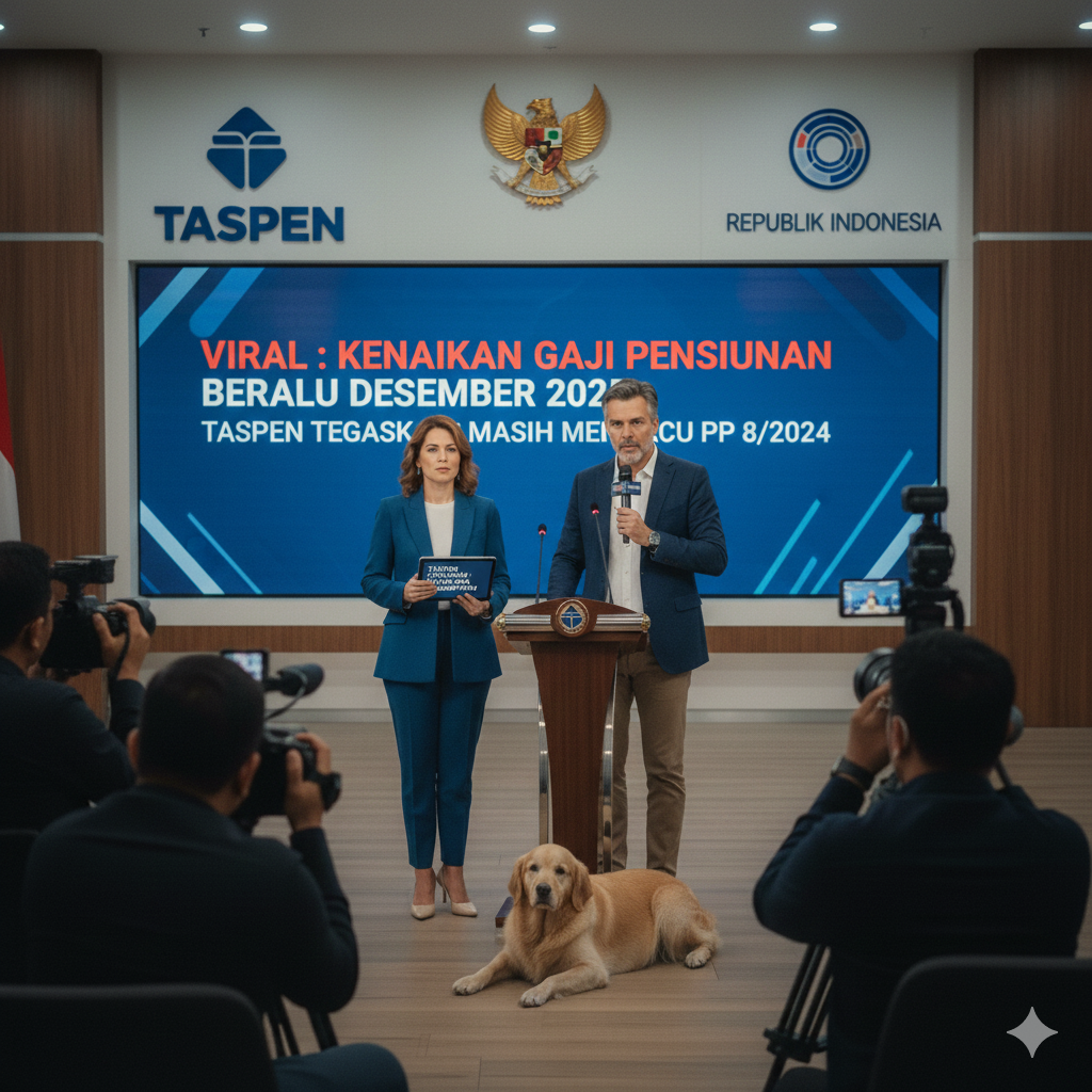 Viral Kenaikan Gaji Pensiunan Berlaku Desember 2025, TASPEN Tegaskan Masih Mengacu PP 8/2024