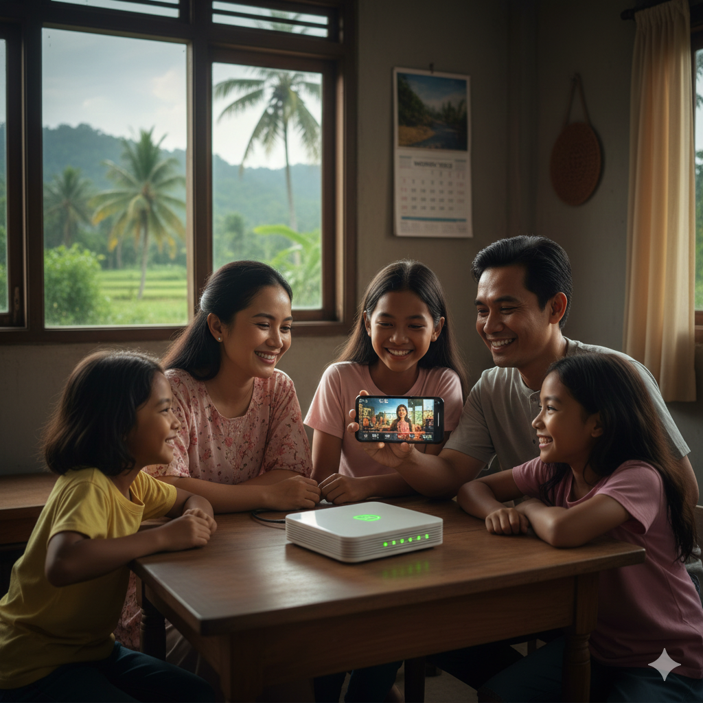 Internet Rakyat Rp100.000 hadir dengan akses 5G unlimited.