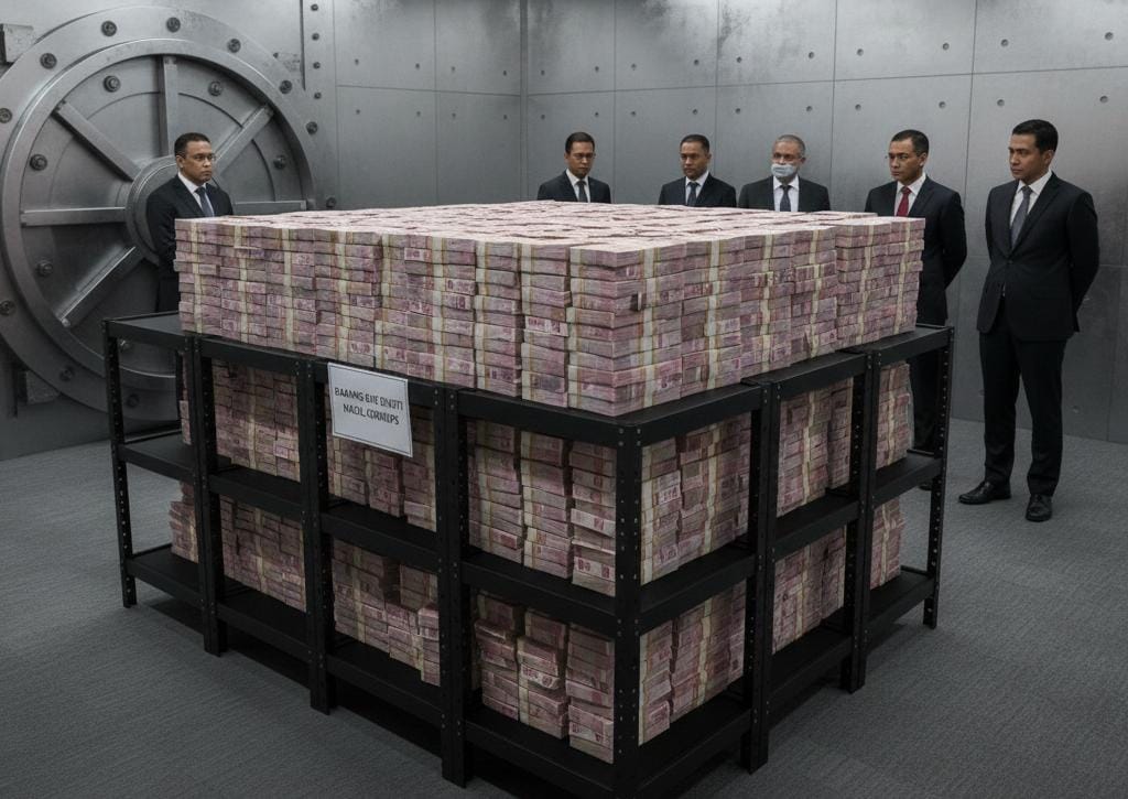 KPK Pamerkan Rp300 M Uang Rampasan, Bongkar Besarnya Skandal dalam Kasus Investasi Fiktif PT Taspen