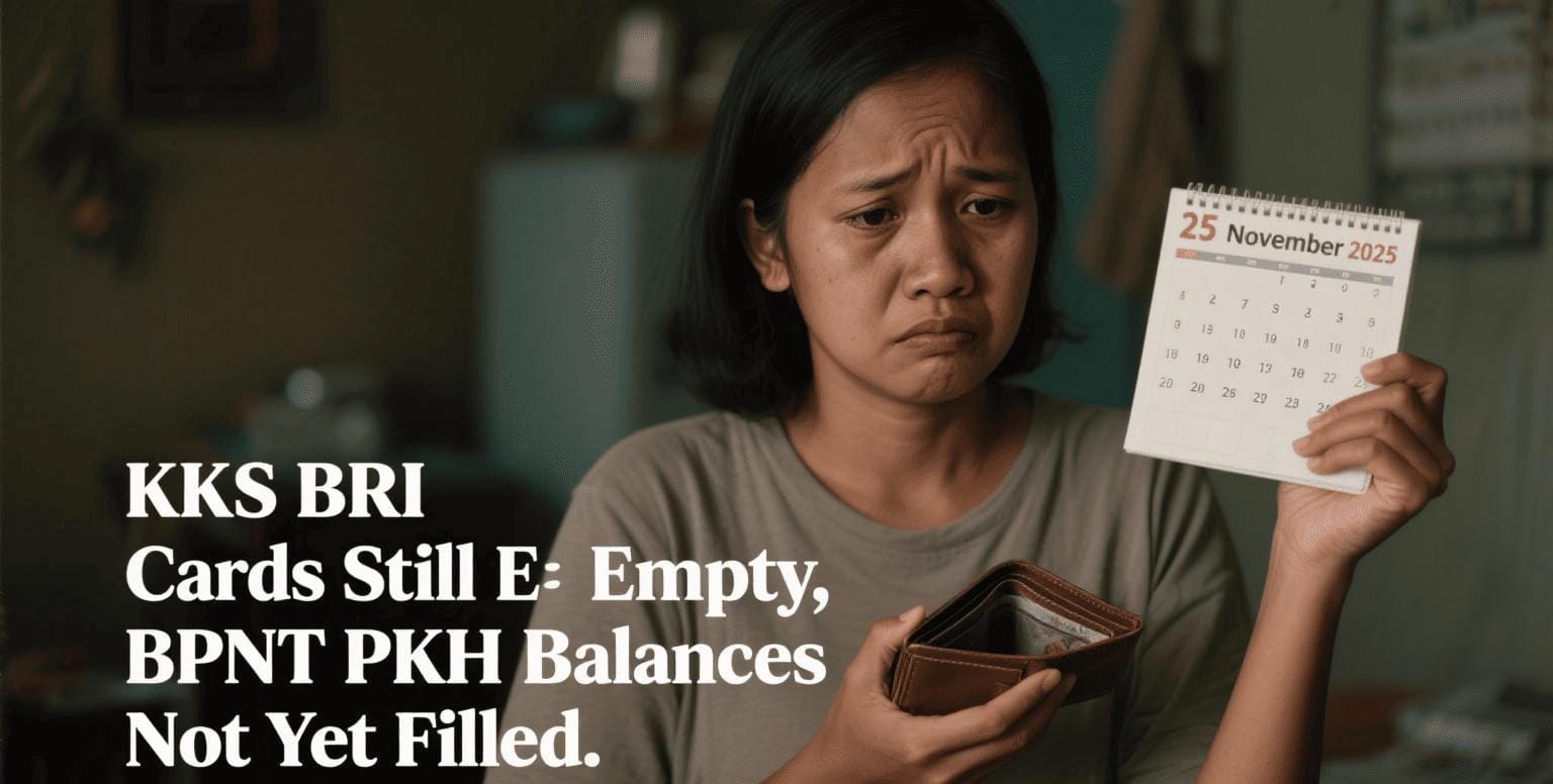 Cek Saldo BPNT PKH 25 November 2025 di Bank BRI KKS. BPNT Murni dan PKH Lansia masih nihil