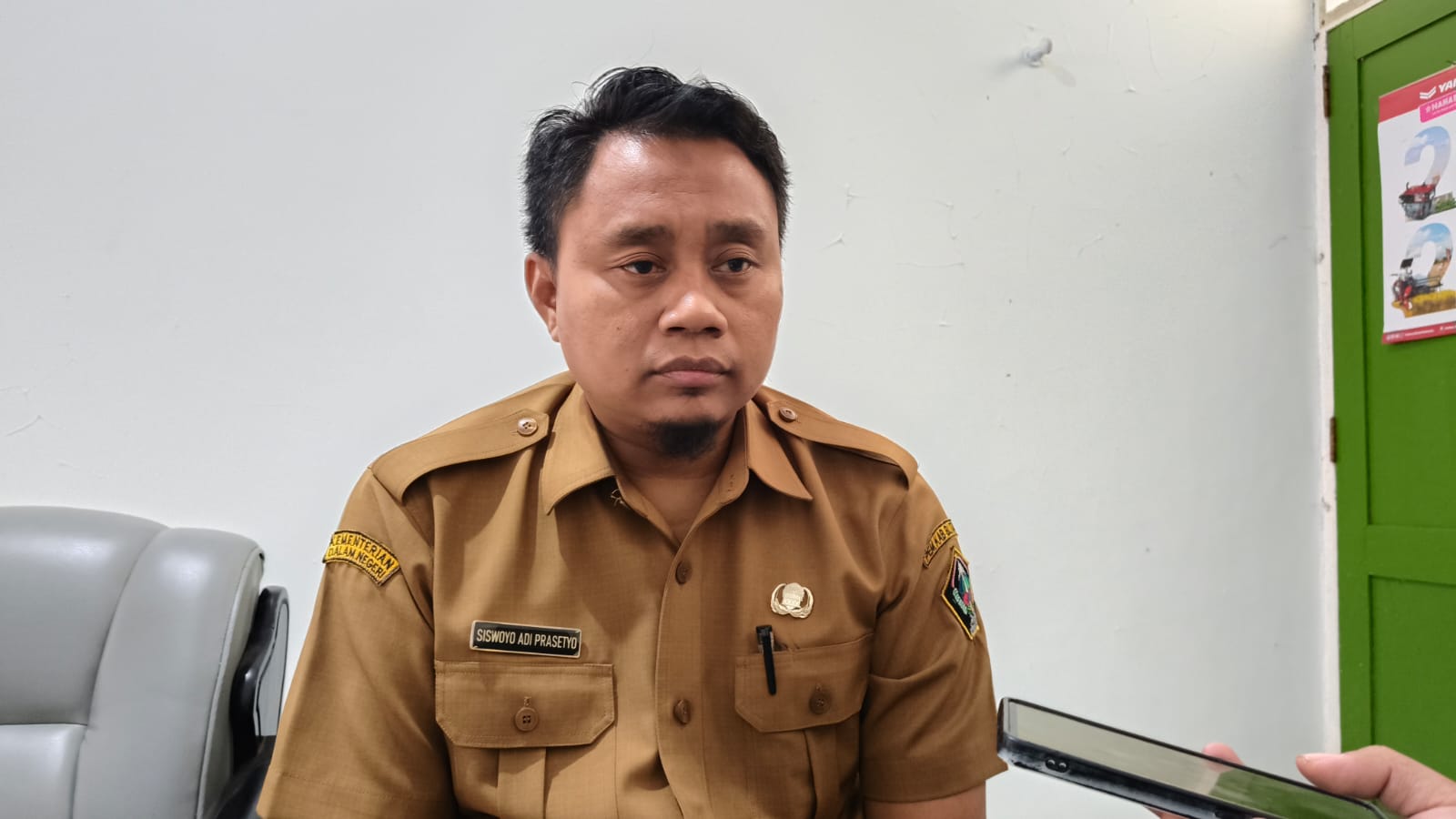 Kepala Bidang Sarana Tanaman Pangan dan Holtikultura DKPP Kabupaten Blitar, Siswoyo Adi Prasetyo