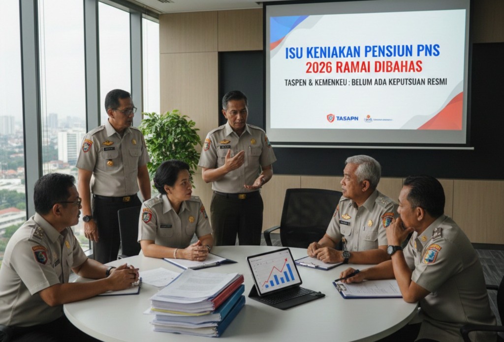 Isu Kenaikan Pensiun PNS 2026 Ramai Dibahas, TASPEN dan Kemenkeu Tegaskan Belum Ada Keputusan Resmi