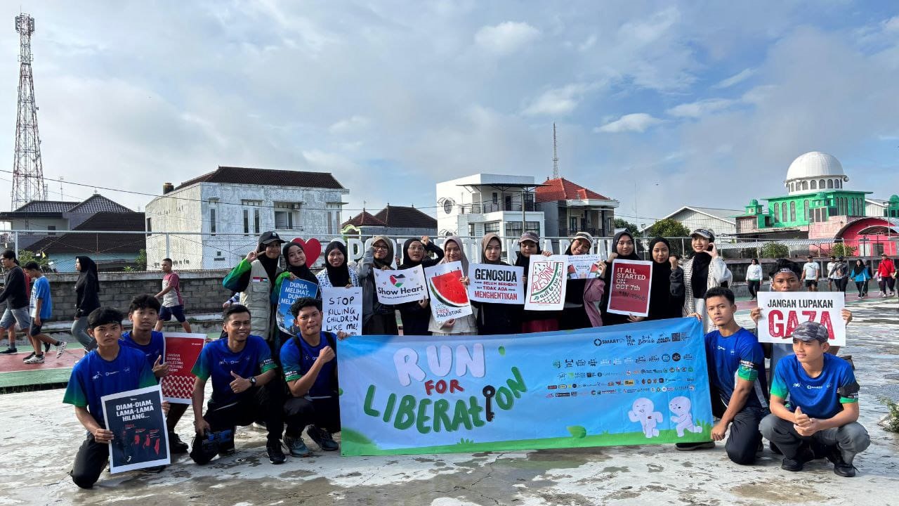 BERANI: Komunitas Baik Berisik ajak masyarakat Blitar untuk lebih aware dengan isu Palestina.