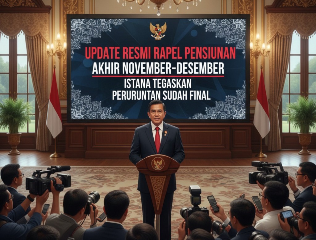 Update Resmi Rapel Pensiunan Akhir November&ndash;Desember, Istana Tegaskan Perhitungan Sudah Final