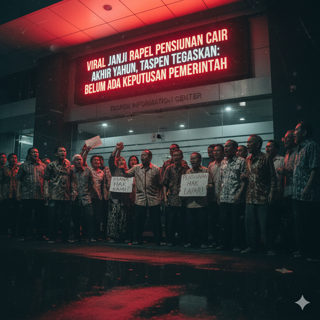 Viral Janji Rapel Pensiunan Cair Akhir Tahun, TASPEN Tegaskan Belum Ada Keputusan Pemerintah