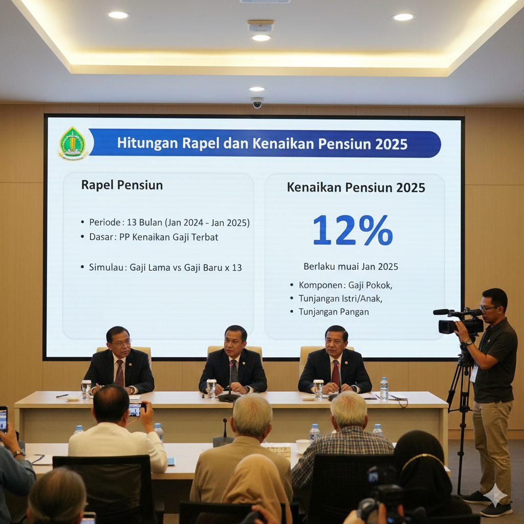 Viral Hitungan Rapel dan Kenaikan Pensiun 2025, TASPEN Tegaskan Belum Ada Keputusan Resmi Pemerintah