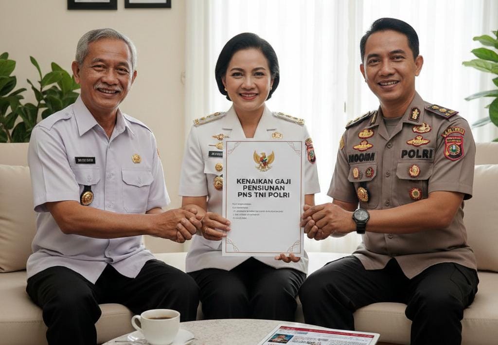 Geger Kabar Kenaikan Gaji Pensiunan PNS, TNI, Polri 1 Desember 2025, TASPEN Kediri Buka Suara: Ini Fakta Sebenarnya