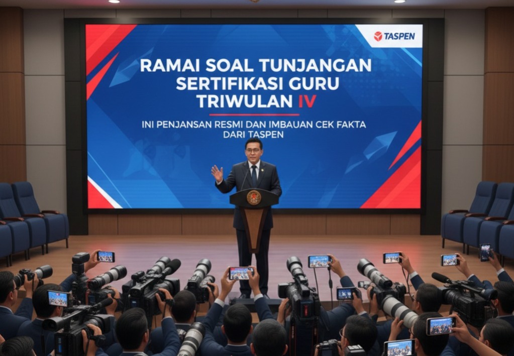 Ramai Soal Tunjangan Sertifikasi Guru Triwulan IV, Ini Penjelasan Resmi dan Imbauan Cek Fakta dari TASPEN