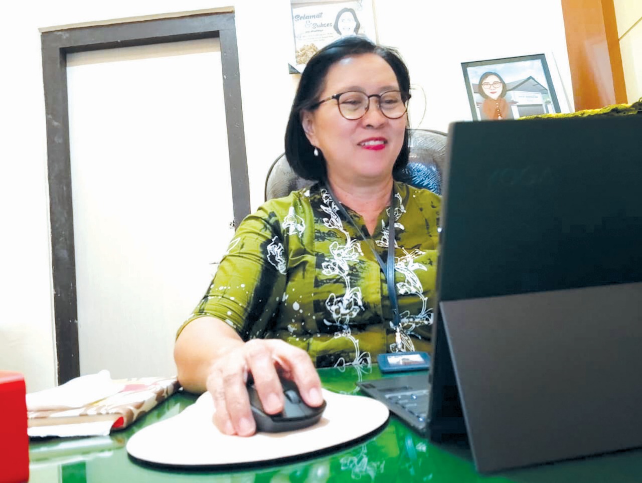 &lrm;dr Christine Indrawati Kepala Dinkes Kabupaten Blitar