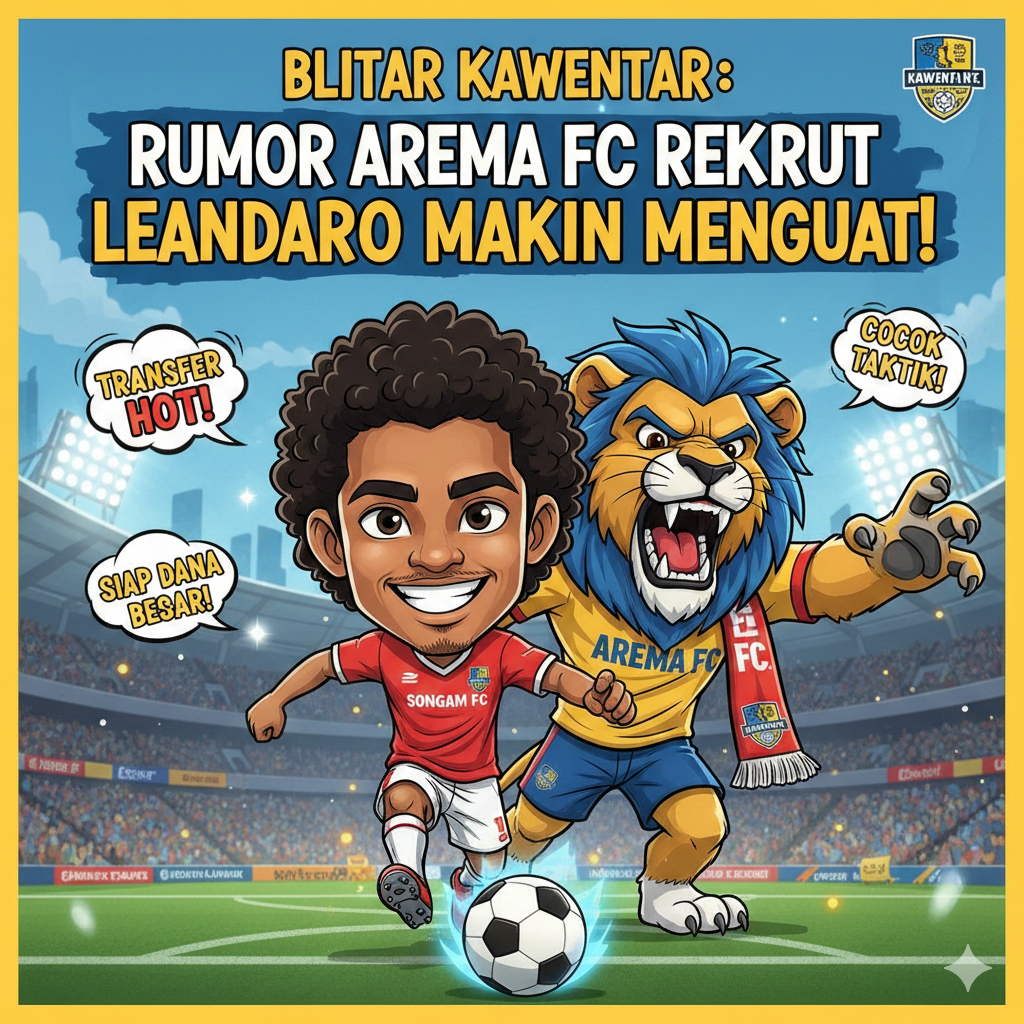 Arema FC Rekrut Leandro Ribeiro? Rumor Panas Sayap Kiri Brazil Makin Dekat ke Malang