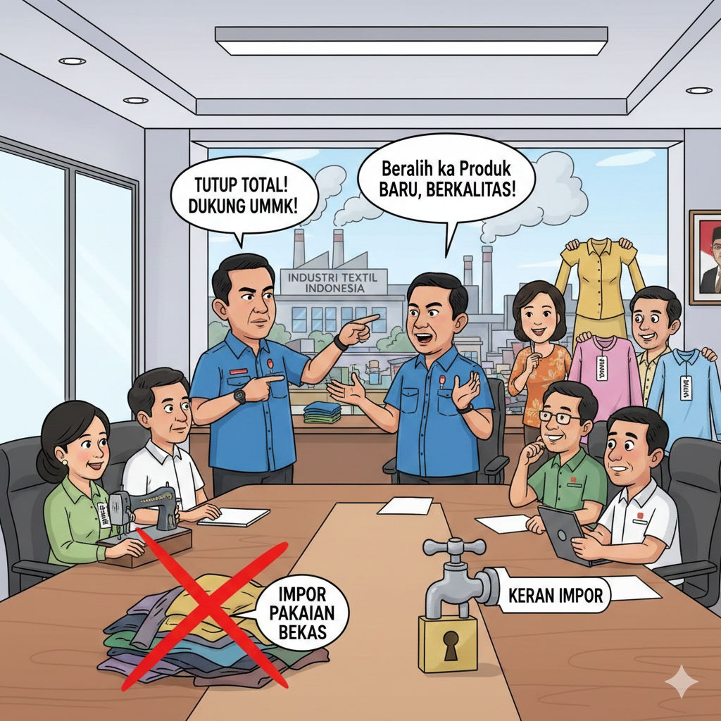 penutupan impor pakaiyan bekas