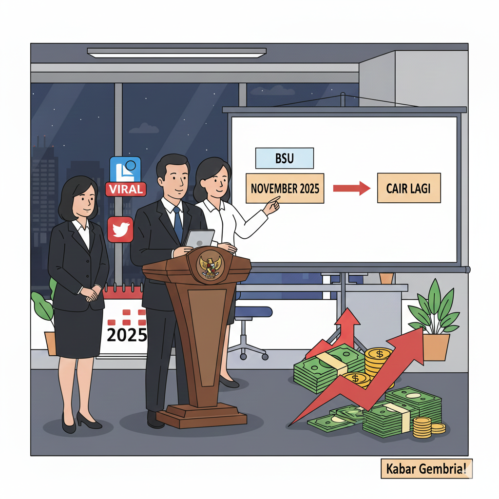 Viral kabar BSU November 2025 bakal cair lagi. Kemenaker tegaskan program sudah berakhir