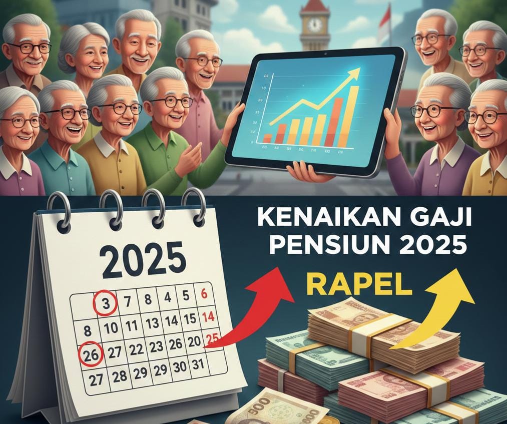 Isu Rapel dan Kenaikan Gaji Pensiunan 2025 Viral, Ini Klarifikasi Resmi TASPEN Soal Pencairan dan Kepastian Pemerintah
