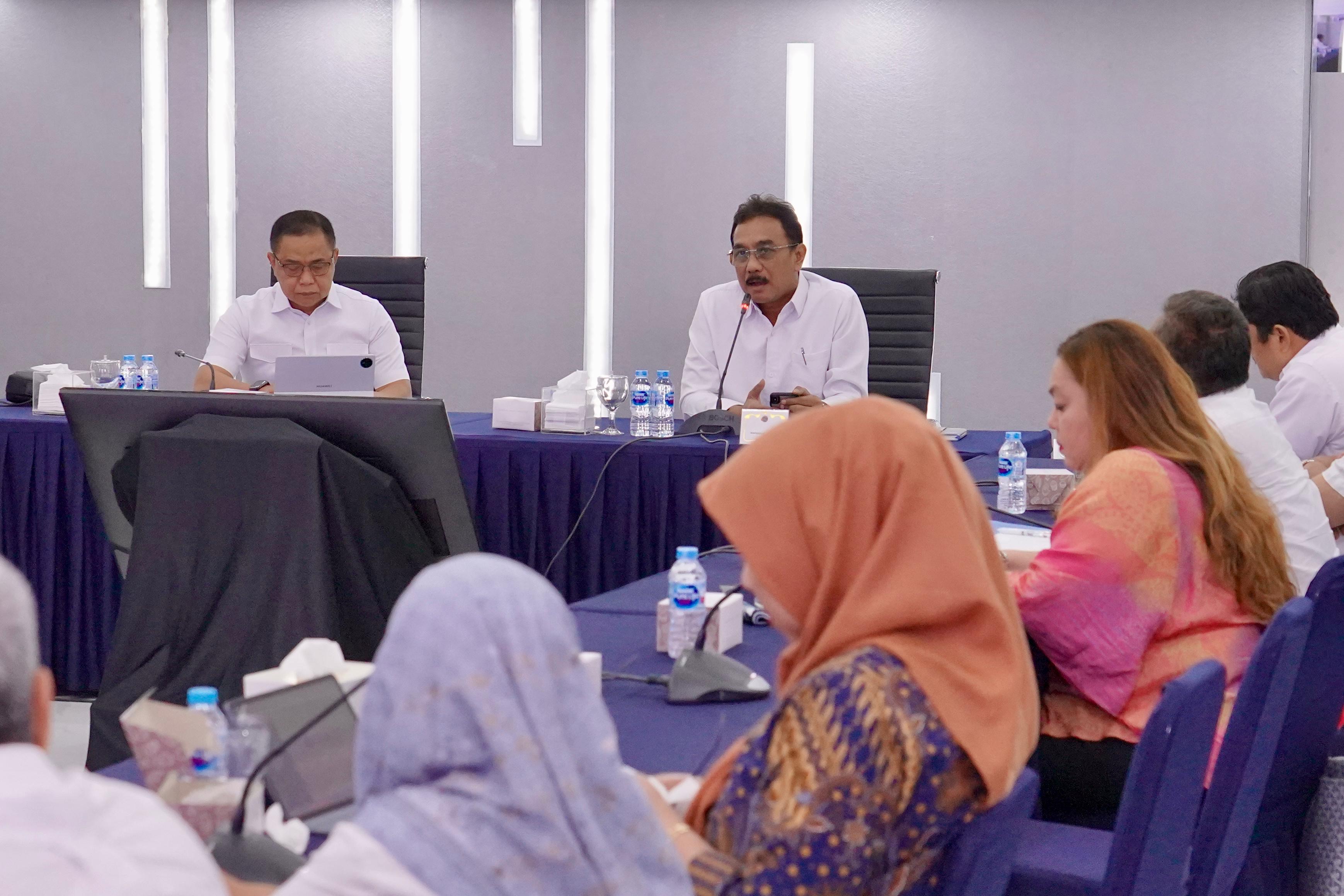 Sekjen BPN tegaskan Transformasi Layanan Pertanahan BPN wajib orkestrasi lintas unit. Pelayanan tidak bisa sektoral agar cepat.
