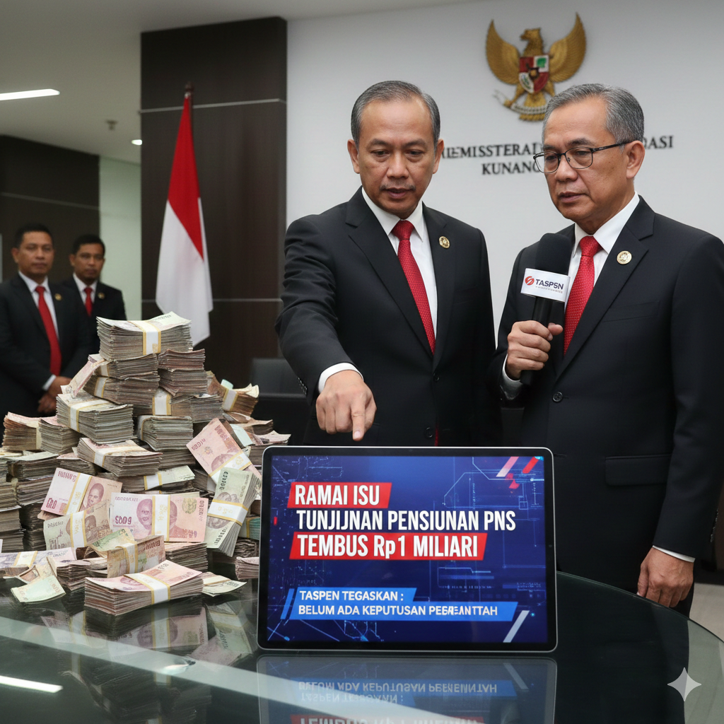 Ramai Isu Tunjangan Pensiunan PNS Tembus Rp1 Miliar, TASPEN Tegaskan Belum Ada Keputusan Pemerintah