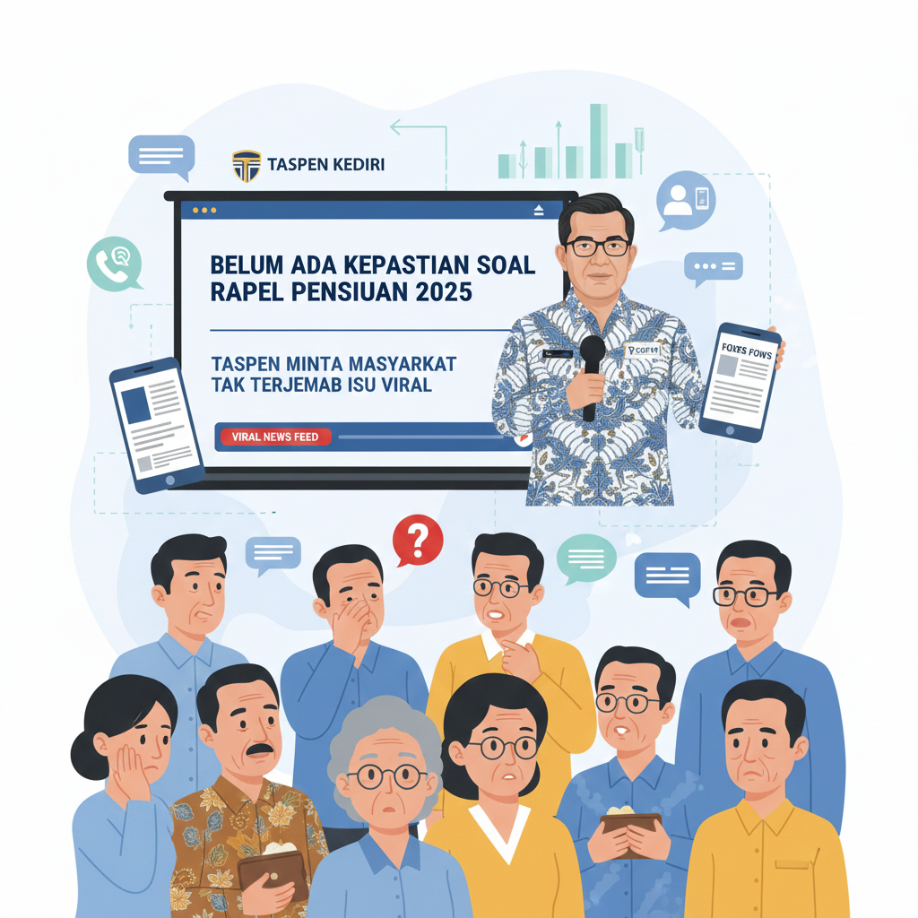 Belum Ada Kepastian Soal Rapel Pensiunan 2025, Taspen Minta Masyarakat Tak Terjebak Isu Viral