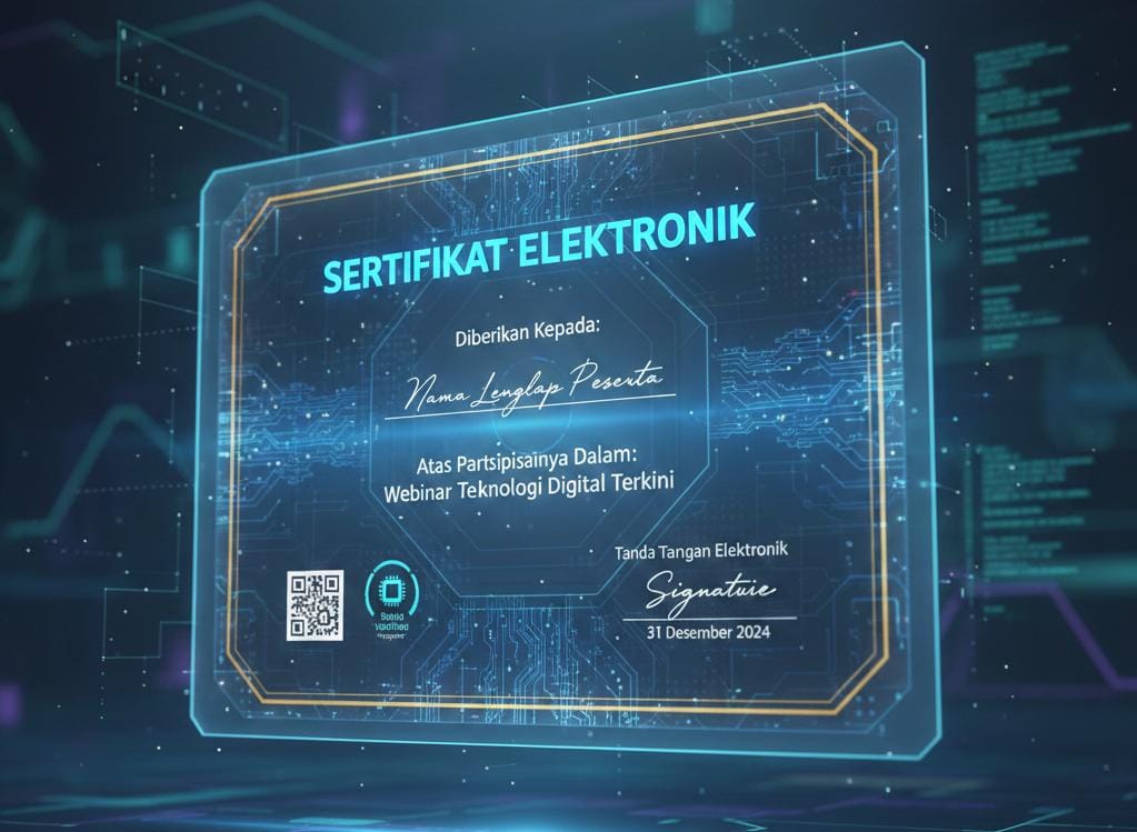 Bukan Buku Lagi! Ini Penampakan Sertifikat Tanah Elektronik Lengkap dengan QR Code, Ini Bedanya dengan Sertifikat Lama