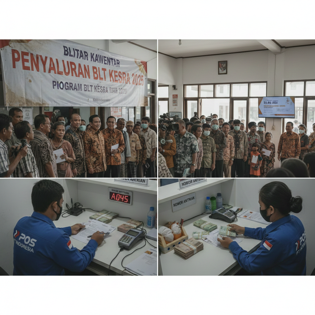 Penyaluran BLT Kesra 2025 Cair Mulai 20 Oktober, 17,2 Juta KPM Terima Rp900 Ribu Sekaligus