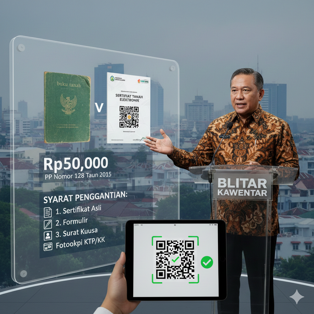 Biaya Sertifikat Tanah Elektronik Ternyata Murah! Ini Syarat Lengkap dan Prosedur Penggantian Terbarunya