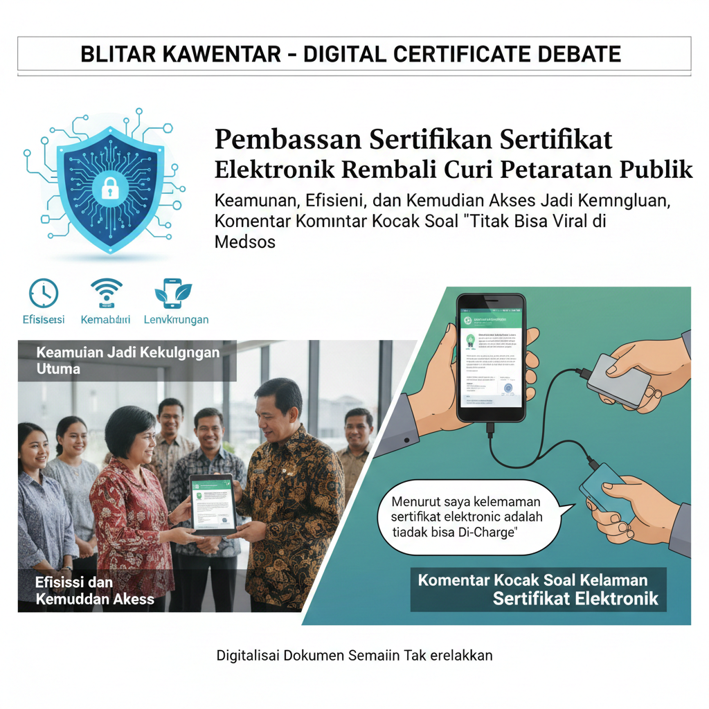 Keunggulan Sertifikat Elektronik Dibongkar, Tapi Ada Satu Kelemahan yang Bikin Warganet Kaget