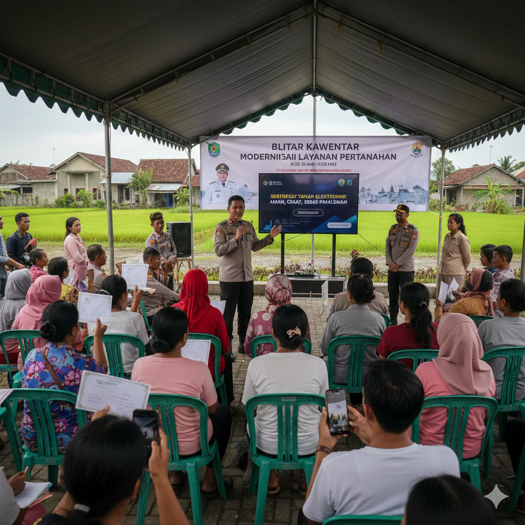 Tak Perlu Takut! Isu Perampasan Tanah Ramai di Medsos, BPN Tegaskan Sertifikat Tanah Elektronik Aman