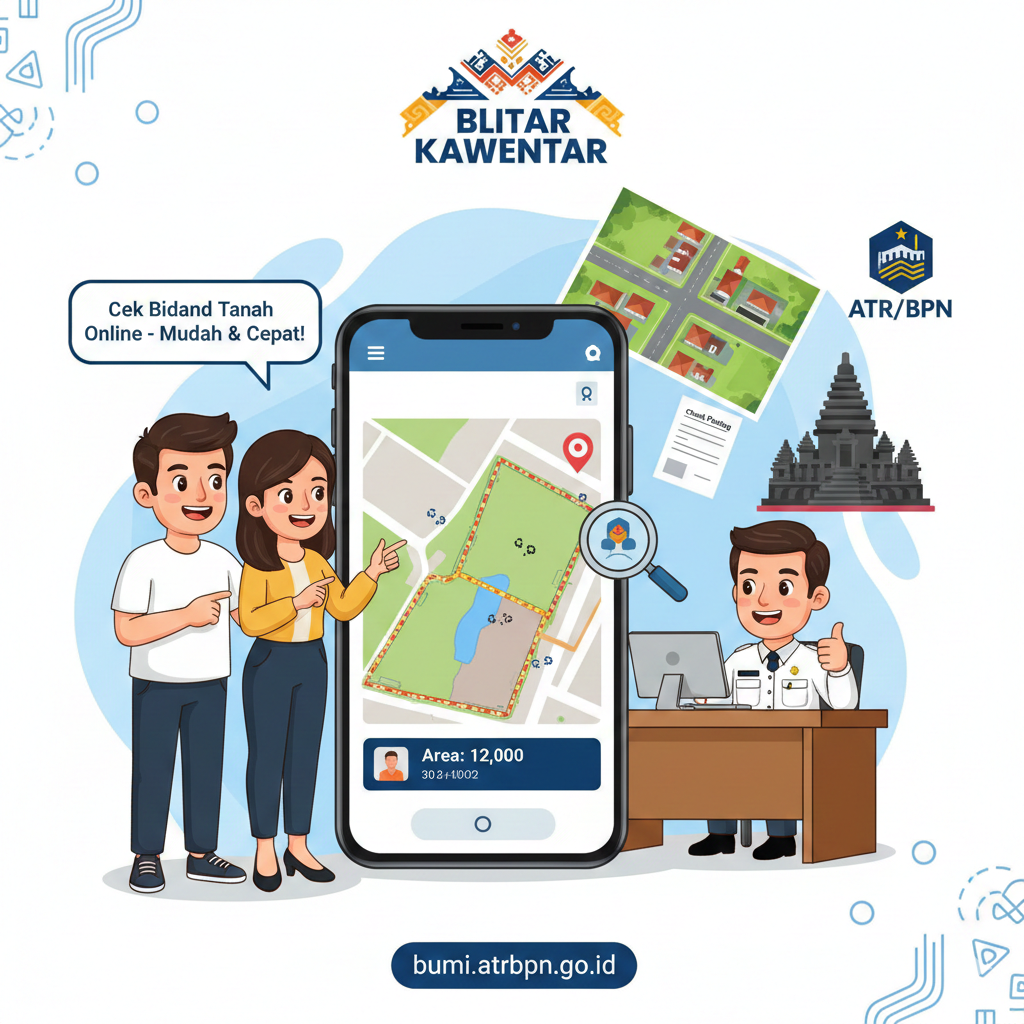 Cuma Modal HP! Begini Cara Cek Bidang Tanah Online Lewat bumi.atrbpn.go.id, Mudah dan Akurat