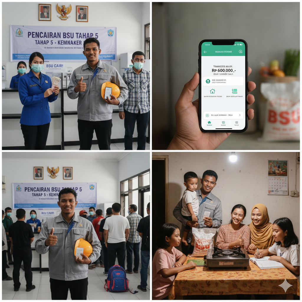 Lolos Verifikasi BSU 2025 tapi Belum Cair? Ini Penjelasan Lengkap BPJS Ketenagakerjaan dan Tahapan Resminya
