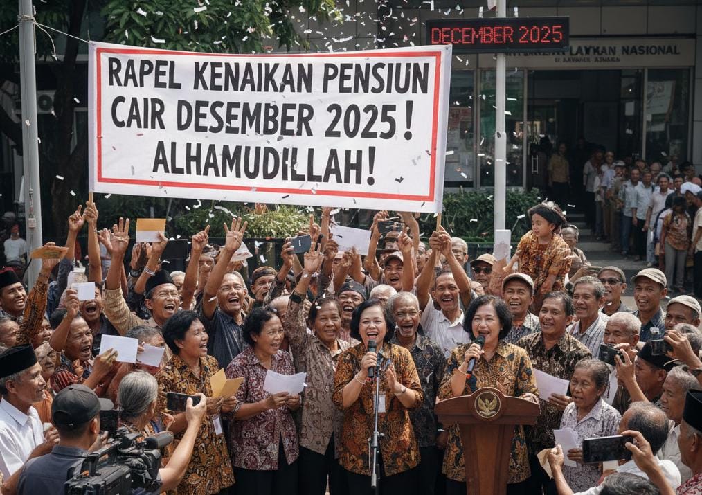Heboh Isu Rapel Kenaikan Pensiun Cair Desember 2025, Ini Klarifikasi Tegas PT TASPEN: Belum Ada Keputusan Pemerintah