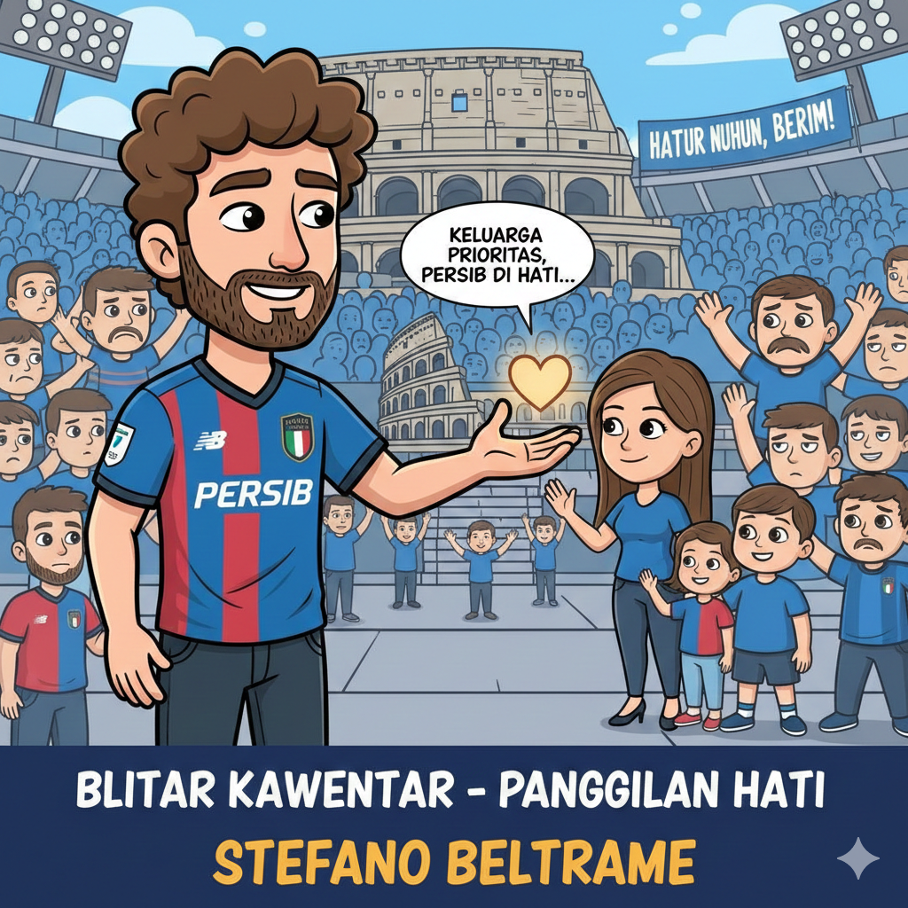 Stefano Beltrame Hengkang dari Persib Bandung, Ungkap Alasan Berat yang Bikin Bobotoh Terkejut