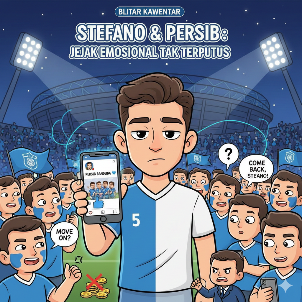 Stefano Beltrame Hengkang dari Persib, Tapi Kok Masih Bawa-Bawa Persib Bandung? Pengakuannya Bikin Kaget!