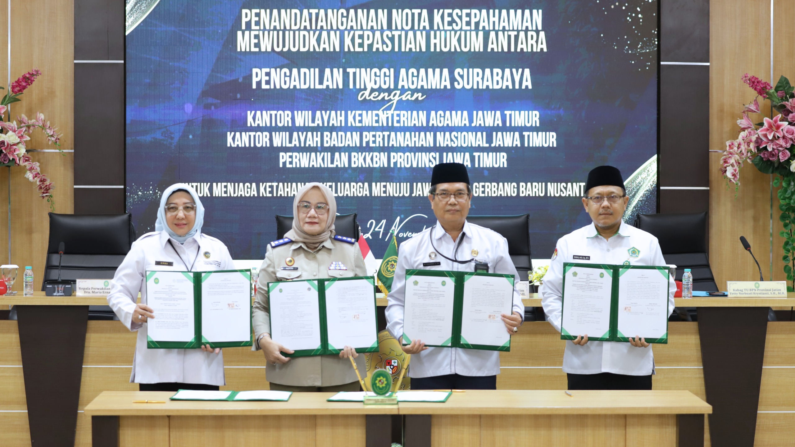 MoU BPN Jatim&ndash;PTA Surabaya Diteken, Perkuat Kepastian Aset Keluarga