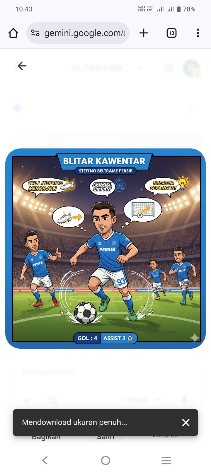 Aksi Gila Stefano Beltrame Persib: Skill, Assist, dan Gol Spektakuler Bikin Lawan Kocar-Kacir