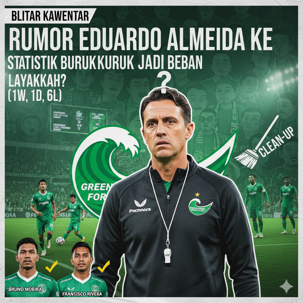 Rumor Eduardo Almeida ke Persebaya Makin Panas: Rekam Jejak Buruk, Bonek Bertanya-Tanya