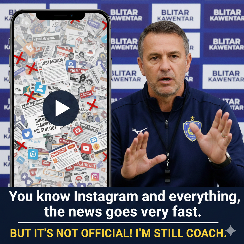 Pelatih Bantah Rumor Instagram: Tegaskan Masih Bertugas dan Belum Ada Keputusan Resmi