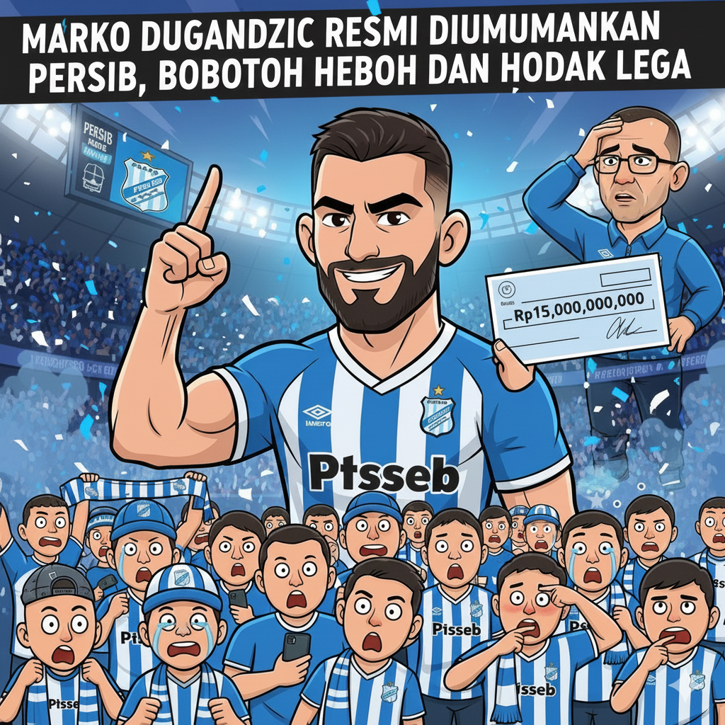 Marko Dugandzic Resmi Diumumkan Gabung Persib