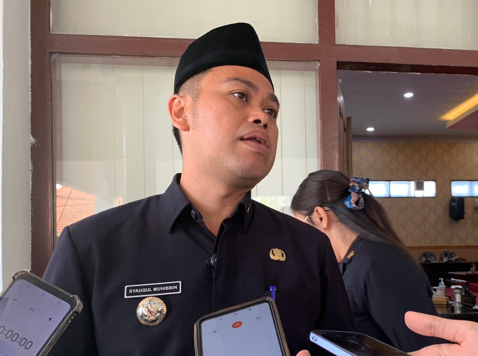 Wali Kota Blitar, Syauqul Muhibbin. 